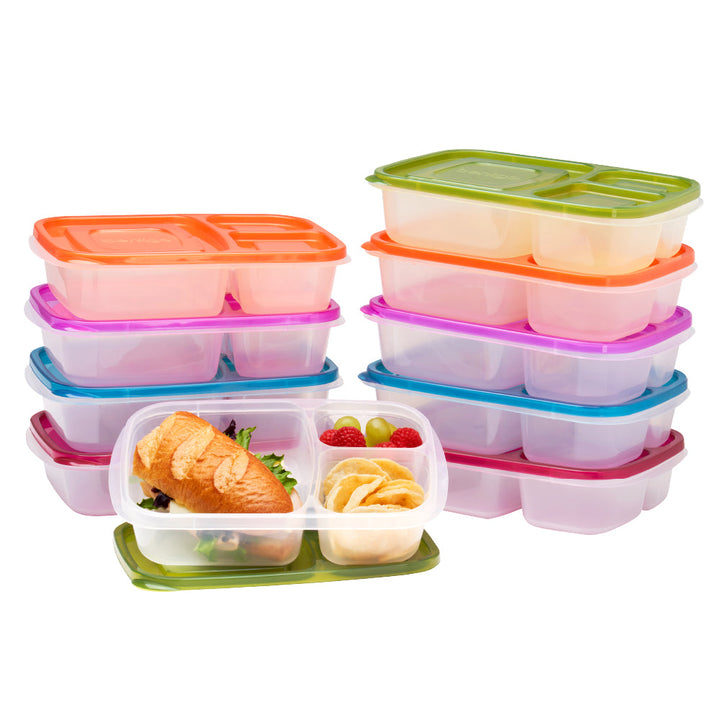 Bentgo Easyboxes 3-Compartment Food Containers 20-Piece Set L2