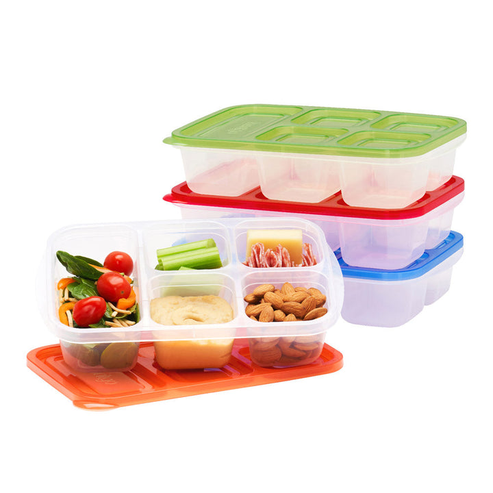 Bentgo Easyboxes 5-Compartment Food Containers 8-Piece Set C6